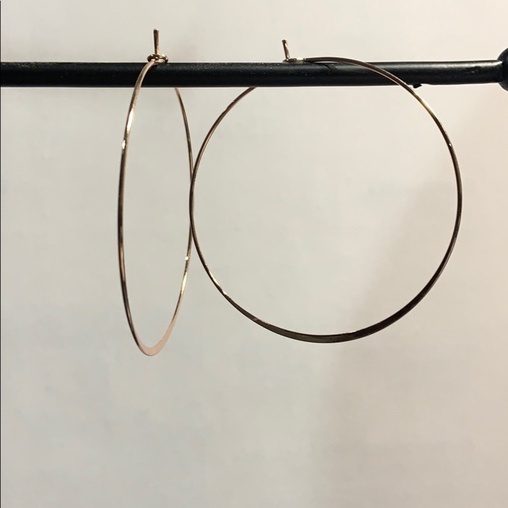 hoop earrings
